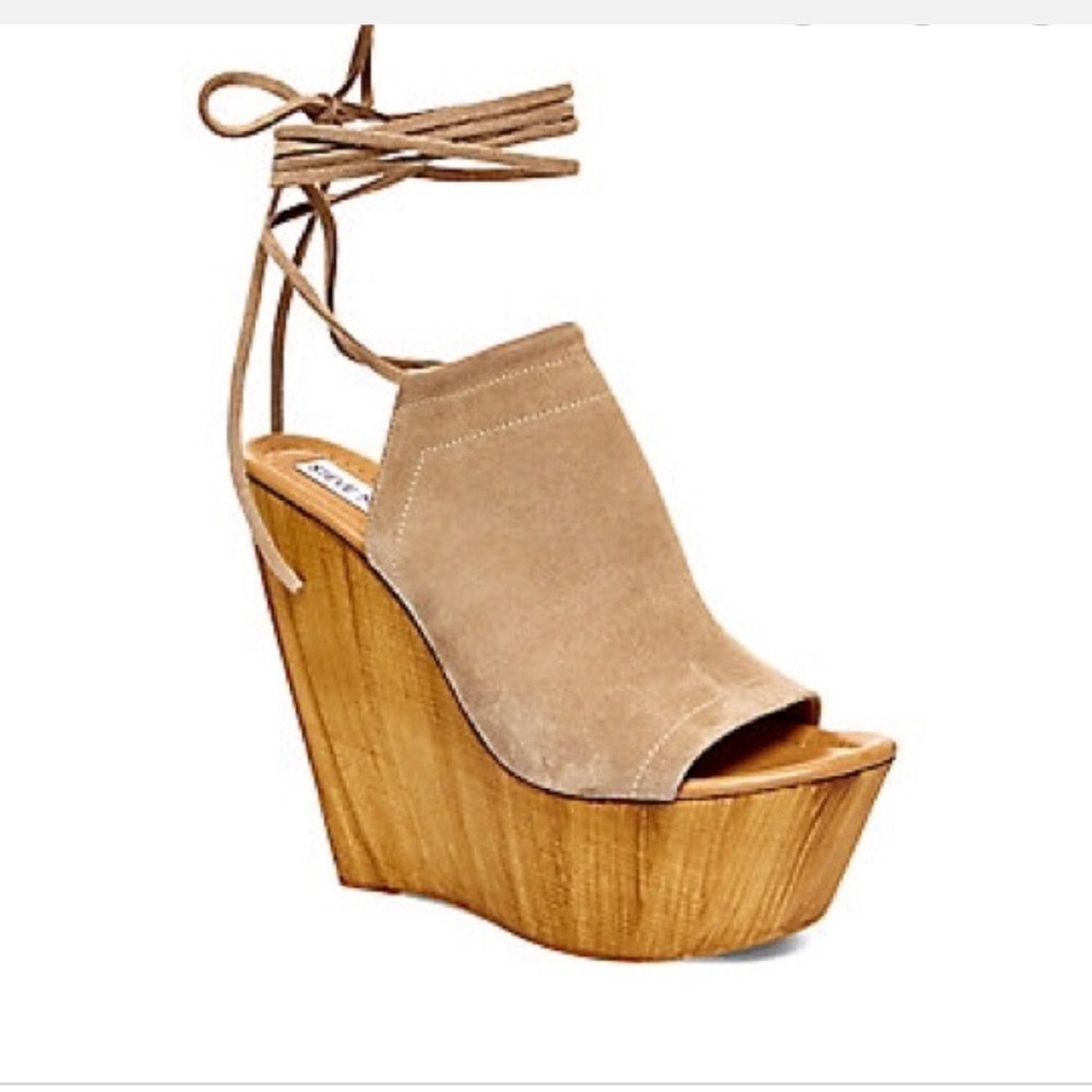 Steve Madden Bonelli Wedges Worn Once size 7